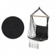 Leagan Suspendat Pentru Interior/exterior Cu Spatar Cuib De Barza 120 kg GW-923 Gri