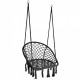 Leagan suspendat pentru interior/exterior negru GW-912