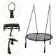 Leagan suspendat interior/exterior cuib de barza negru GW-908
