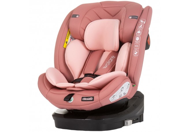 Scaun auto Chipolino Volare I-Size 40-150 cm flamingo cu sistem Isofix
