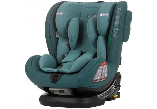 Scaun auto Chipolino Peak I-Size 40-150 cm pastel green cu sistem Isofix