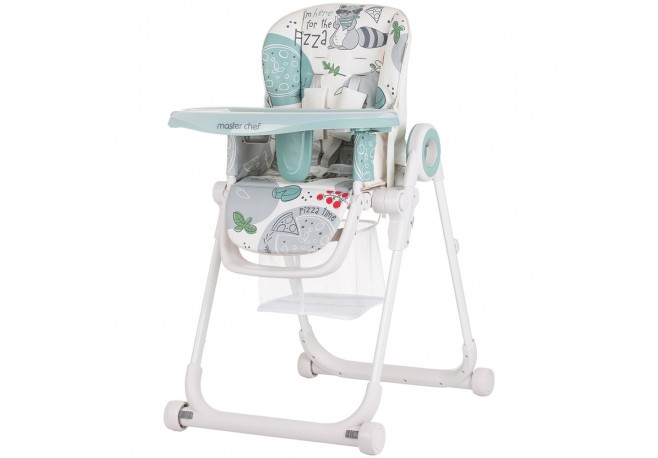 Scaun de masa Chipolino Master Chef pastel green