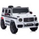 Masinuta electrica Chipolino SUV Mercedes G63 AMG cu scaun din piele si roti EVA white