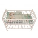 Lenjerie MyKids Bear On Moon Mint 4 piese 120x60