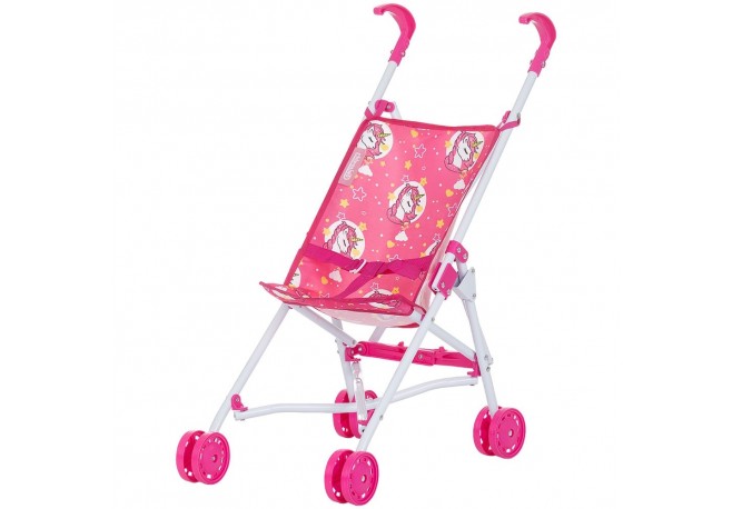 Carucior pentru papusi Chipolino Lily unicorns