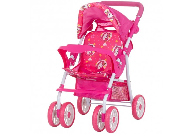Carucior pentru papusi Chipolino Dolly unicorns