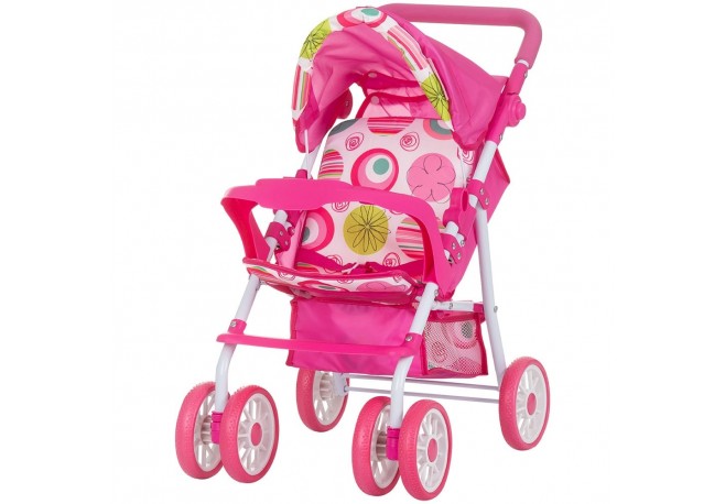 Carucior pentru papusi Chipolino Dolly multicolor