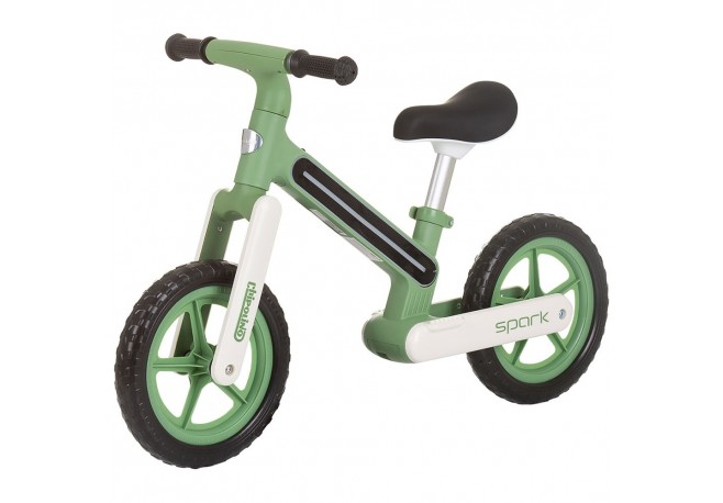 Bicicleta fara pedale Chipolino Spark green