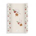 Saltea de infasat bebe cu intaritura 70x475 CP5 Cherry Fun