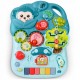 Antemergator 4 in 1 cu diverse activitati si sunete Ricokids 781500 - Albastru