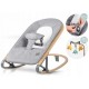 Balansoar pentru copii 2 in 1 cu jucarii Nukido 705300 Gri