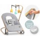 Balansoar pentru copii 2 in 1 cu jucarii Nukido 705300 Gri