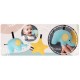 Balansoar pentru copii 2 in 1 cu jucarii Nukido 705202 Gri antracit