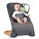 Balansoar pentru copii 2 in 1 cu jucarii Nukido 705202 Gri antracit