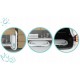 Cadita de baie cu dop de scurgere suport cu insertie si termometru Ricokids RK-282 - Albastru
