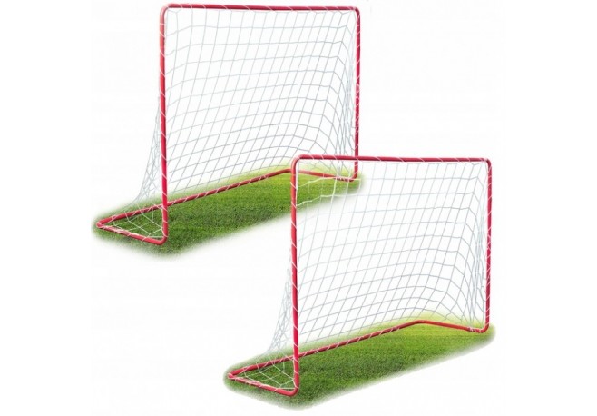 Set de 2 porti de fotbal 183 x 122 x 61 cm Neo-Sport 1450-2