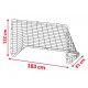 Set de 2 porti de fotbal 183 x 122 x 61 cm Neo-Sport 1450-2