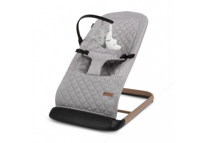 Balansoar pentru copii Kidwell Laro Full - Wooden Grey