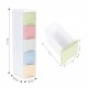 Raft cu 5 compartimente pentru depozitarea diverselor obiecte ModernHome - Multicolor
