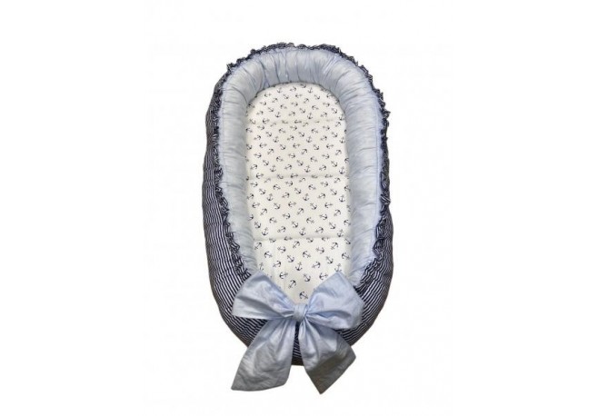 Cuib-Baby Nest My Kids Ancora Blue