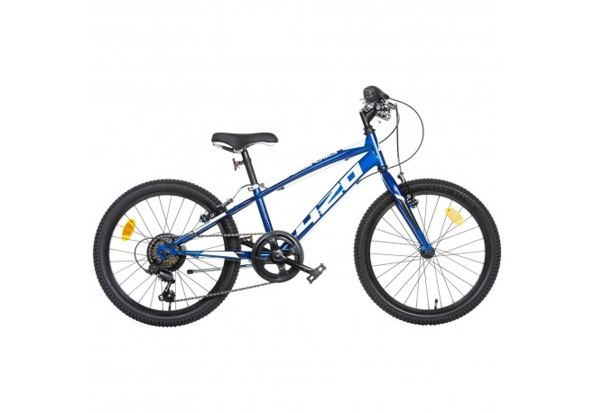 Bicicleta copii Dino Bikes 20 MTB baieti Sport albastru cu 6 viteze