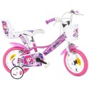 Bicicleta copii Dino Bikes 12 Fairy roz