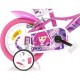 Bicicleta copii Dino Bikes 12 Fairy roz