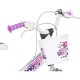 Bicicleta copii Dino Bikes 12 Fairy alb