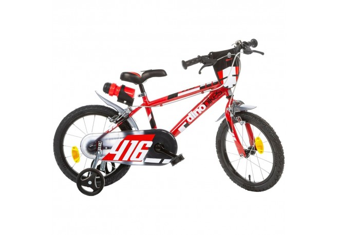 Bicicleta copii Dino Bikes 16 416 rosu