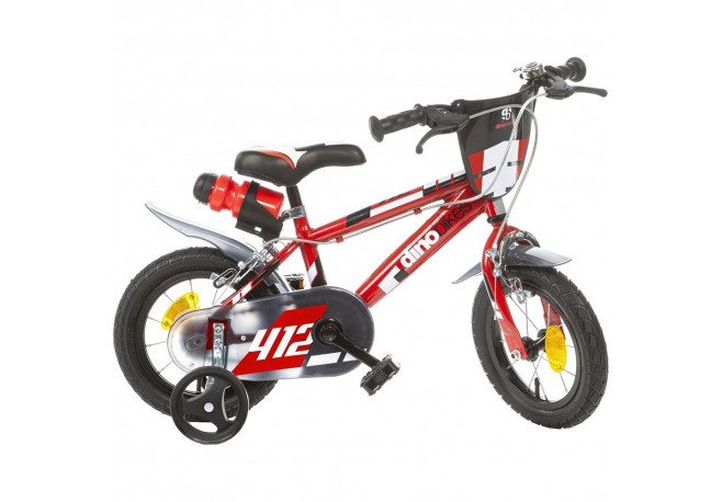 Bicicleta copii Dino Bikes 12 412 rosu