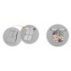 Cort De Joaca Pentru Copii Cu ghirlanda Lumini covoras si 2 pernite Ricokids 120 X 120 X 165 Cm - Gri