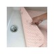 Covoras XXL de baie Petite&Mars Harry Antialunecare Cu ventuze Dreptunghiular Antiderapant 91x43 cm Roz