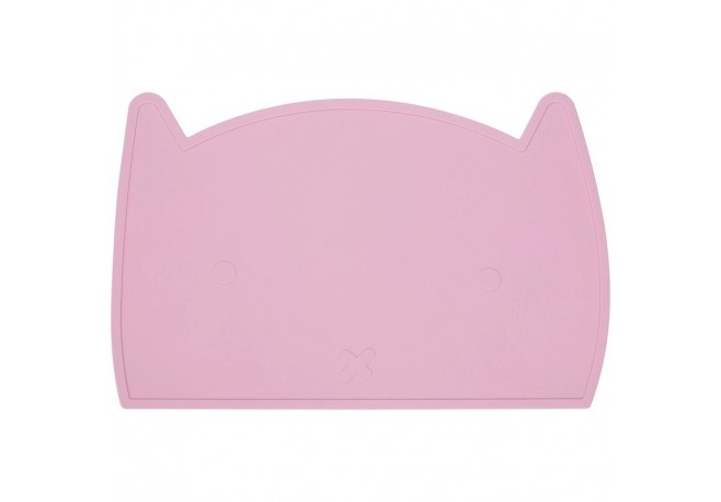 Covoras FreeON Pentru diversificare Din silicon Fara BPA Dimensiune 35 x 22 cm Kitty Pink