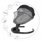 Leagan electric 2 in 1 Kidwell Reve - Black Silver