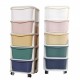 Raft cu 5 compartimente pentru depozitarea diverselor obiecte ModernHome PO16 - Multicolor