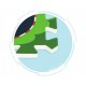 Salteluta de joaca tip puzzle 12 elemente iPlay 0121 - City