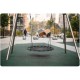 Leagan tip cuib pentru copii XXL 120 cm 150 kg Neo-Sport 1032 Negru
