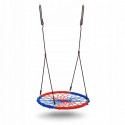 Leagan tip cuib pentru copii XXL 95 cm 150 kg Neo-Sport 1070 Rosu Albastru