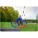 Leagan tip cuib pentru copii XXL 95 cm 150 kg Neo-Sport 1070 Rosu Albastru