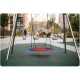 Leagan tip cuib pentru copii XXL 95 cm 150 kg Neo-Sport 1070 Rosu Albastru