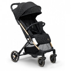 Carucior sport pentru copii 78 x 33 x 104 cm Nukido Paseo 716001 - Negru cu auriu