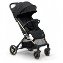 Carucior sport pentru copii 78 x 33 x 104 cm Nukido Paseo 716001 - Negru cu auriu