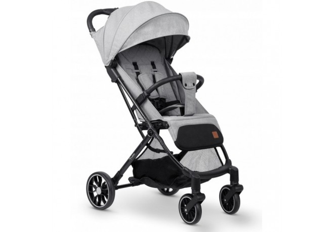 Carucior sport pentru copii 78 x 33 x 104 cm Nukido Paseo 716003 - Gri deschis