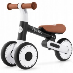 Bicicleta fara pedale pentru copii 51 x 18.5 x 36 cm roti EVA Nukido NK-603 - Negru