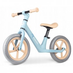 Bicicleta fara pedale pentru copii 87 x 39 x 54 cm roti EVA Light Flee Nukido NK-604 - Albastru