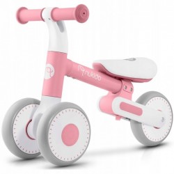 Bicicleta fara pedale pentru copii 51 x 18.5 x 36 cm roti EVA Nukido NK-603 - Roz