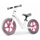 Bicicleta fara pedale pentru copii 87 x 39 x 54 cm roti EVA Light Flee Nukido NK-604 - Roz - Alb