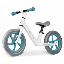 Bicicleta fara pedale pentru copii 87 x 39 x 54 cm roti EVA Light Flee Nukido NK-604 - Albastru - Alb
