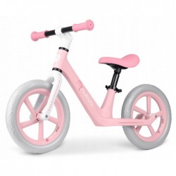 Bicicleta fara pedale pentru copii 87 x 39 x 54 cm roti EVA Light Flee Nukido NK-604 - Roz
