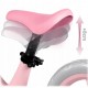 Bicicleta fara pedale pentru copii 87 x 39 x 54 cm roti EVA Light Flee Nukido NK-604 - Roz